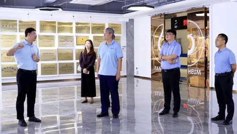 三八妇乐袁晓峰到济南磐升生物集团学习调研